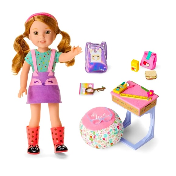 American Girl Toys American Girl Wellie Wishers Willa Doll Garden